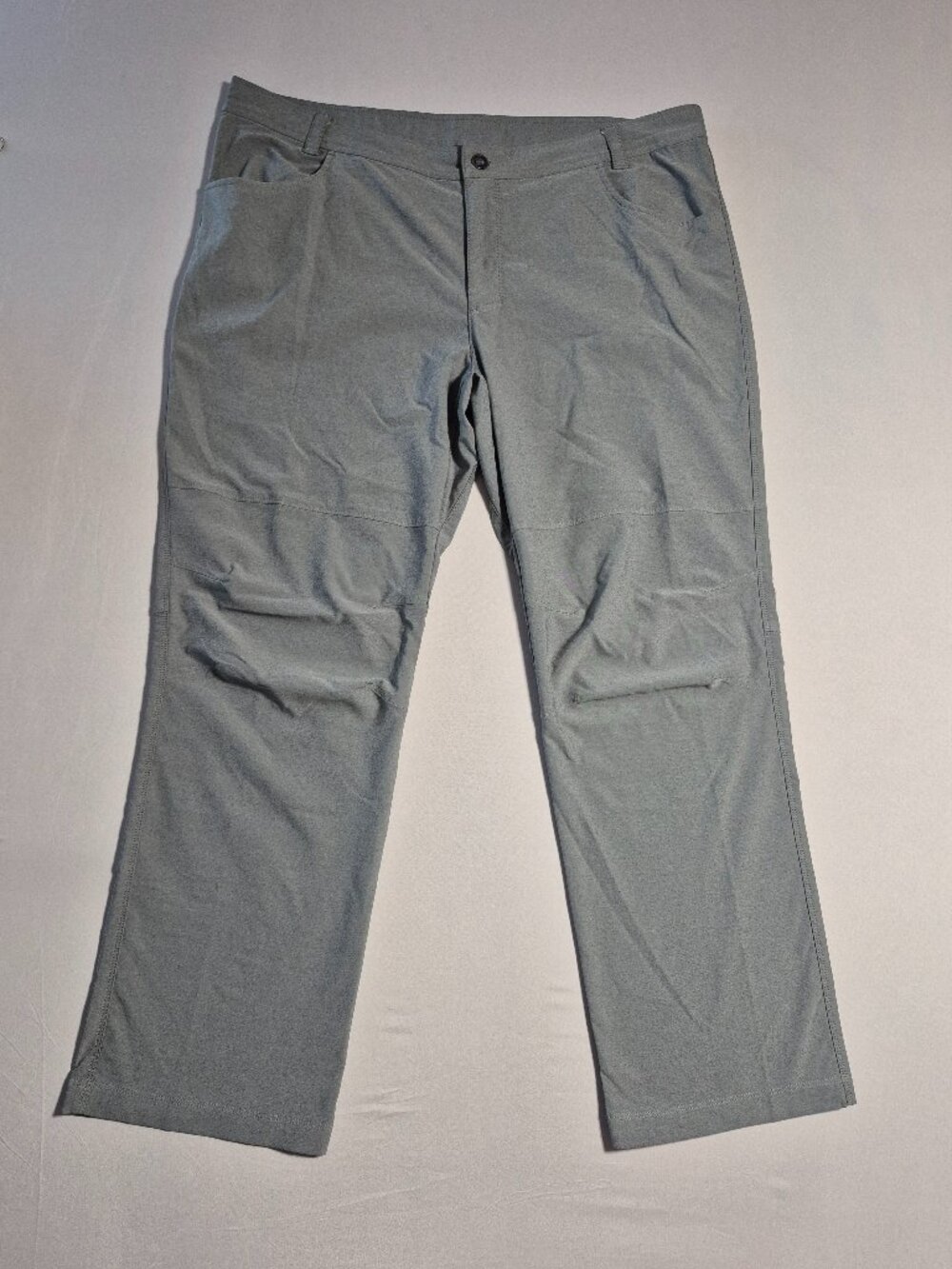 Columbia Pilsner Peak Pants Mens 42x30 Gray Hiking Cargo Trail 1654271